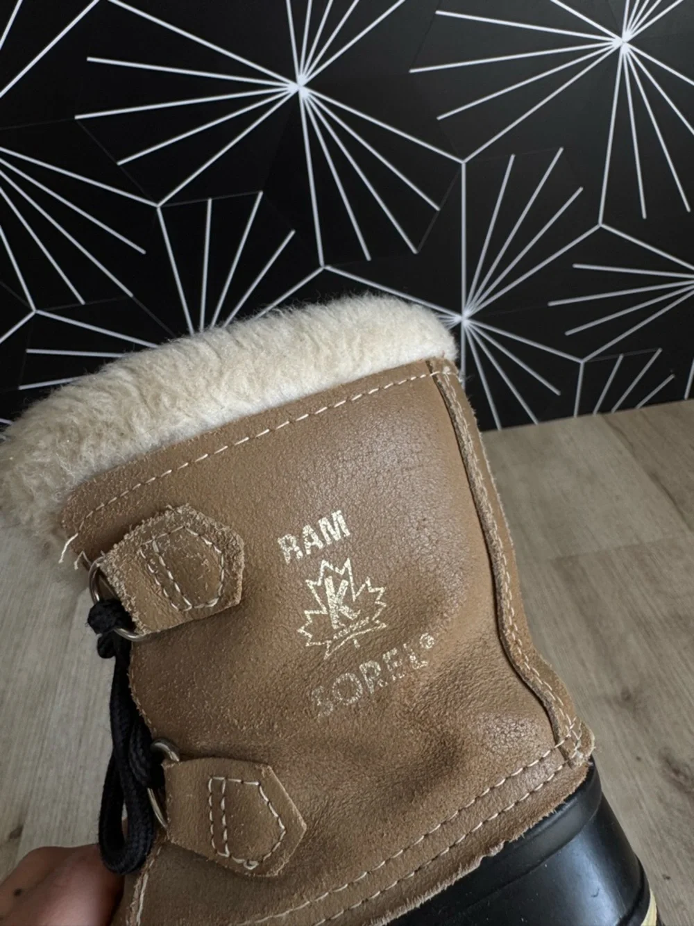 Sorel RAM Kids' Snow Boots Vintage Style